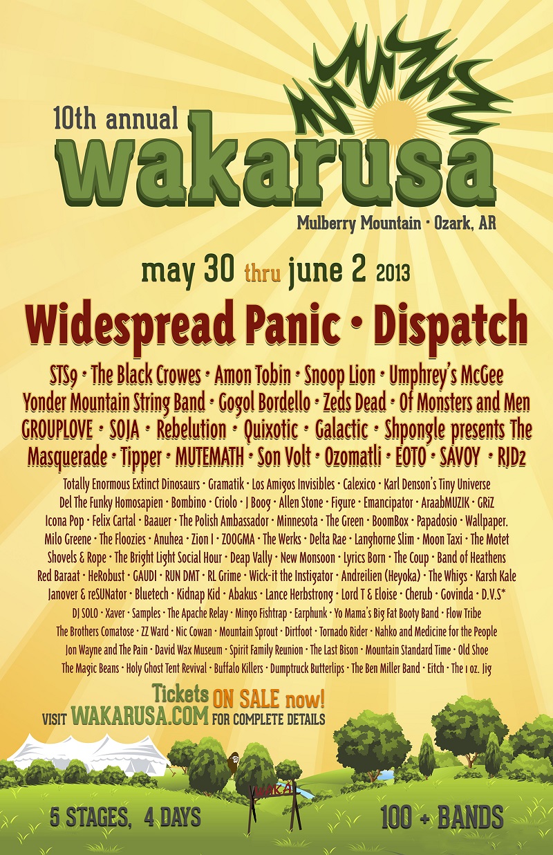 "5 Artists to Watch at Wakarusa 2013" The Blue Indian