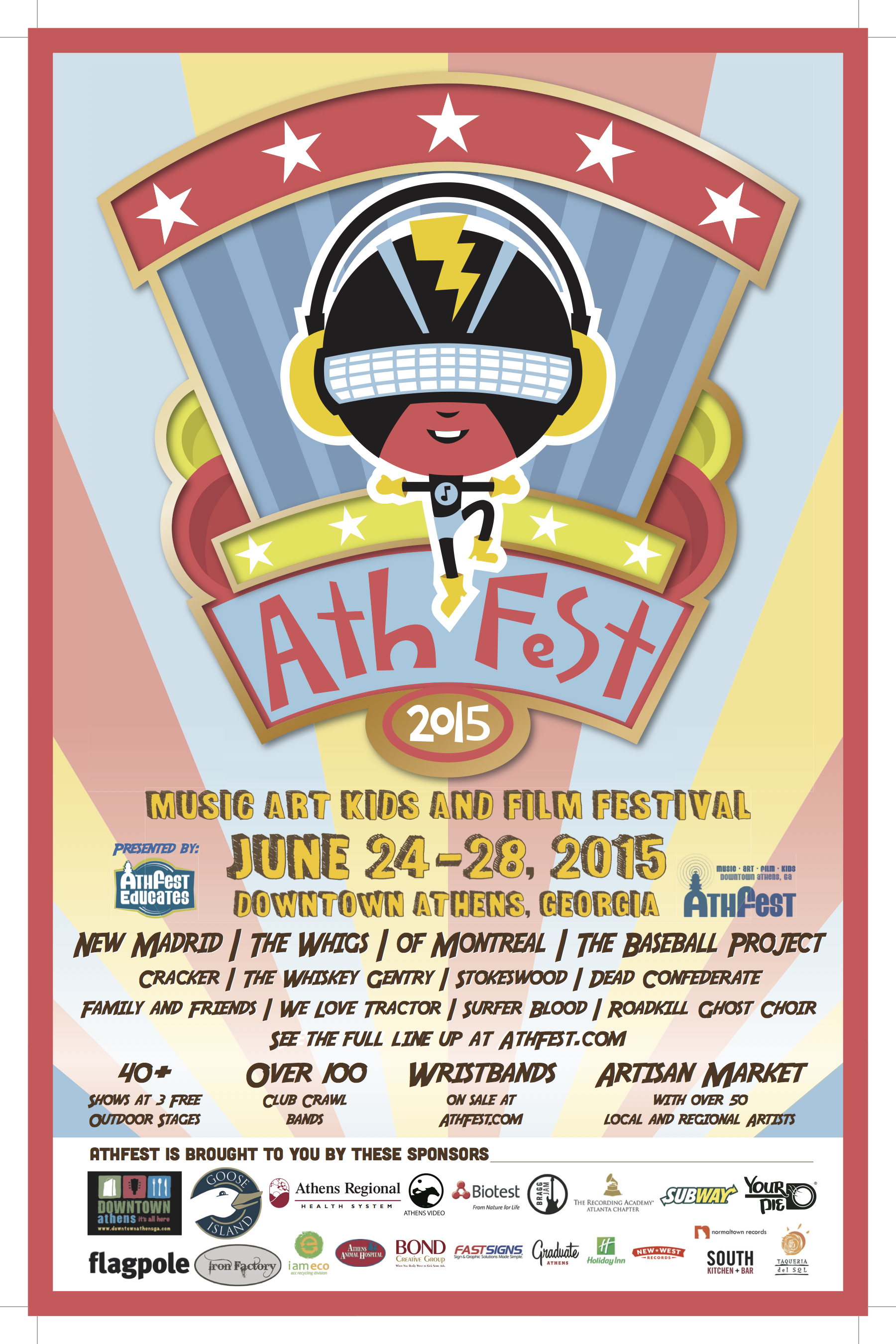 AthFest Music & Arts Festival June 24th28th The Blue Indian