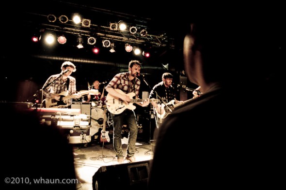Frightened Rabbit live at The Masquerade on April 24, 2010