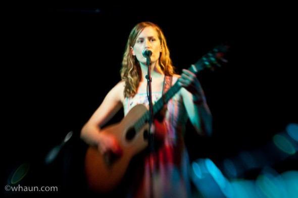 Laura Gibson performs at The Earl in Atlanta, GA on April 23, 2009.