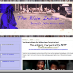 The Blue Indian Beginning
