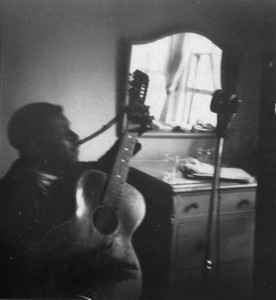 Blind Willie McTell recording for John Lomax in 1940