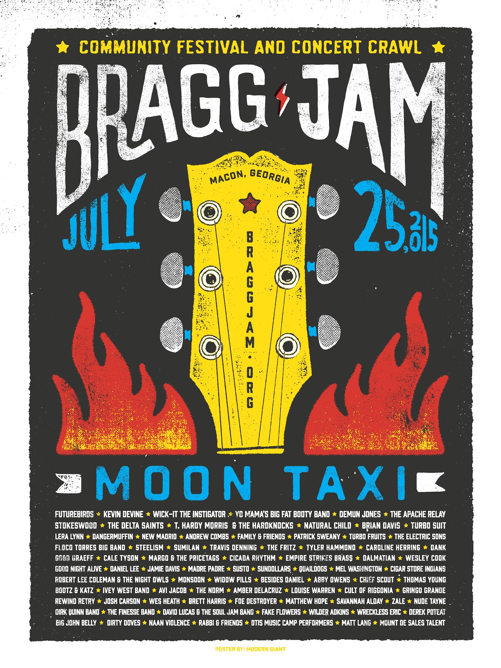 Bragg Jam Final Lineup